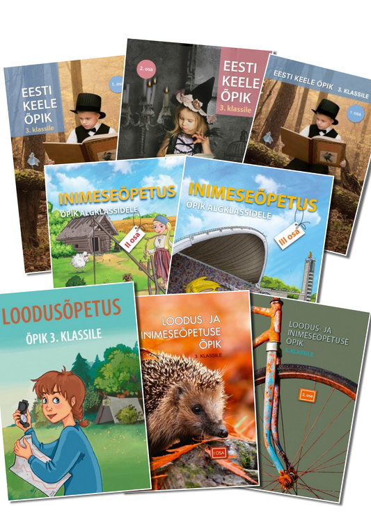 Kilekaaned 250 x 510 reguleeritavad (3 klass õpik)