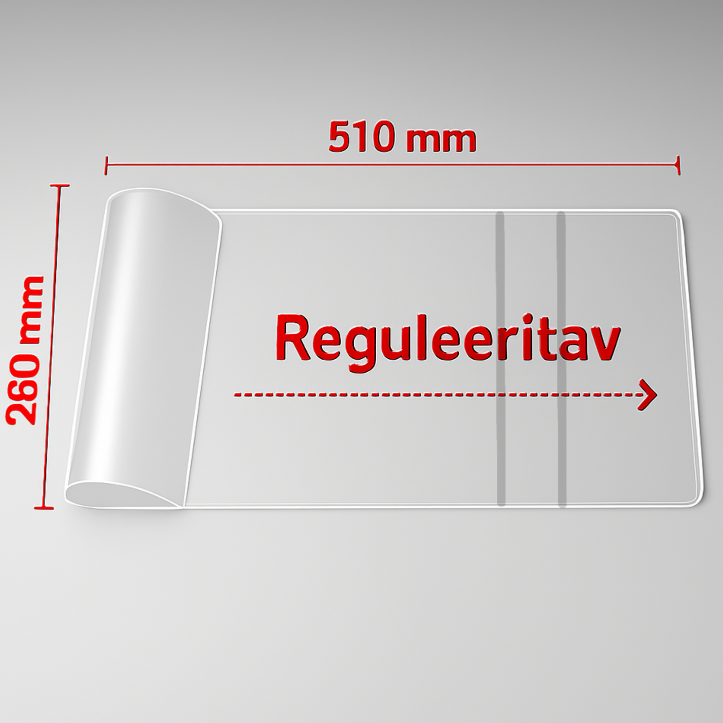 Kilekaaned 260 x 510 reguleeritavad