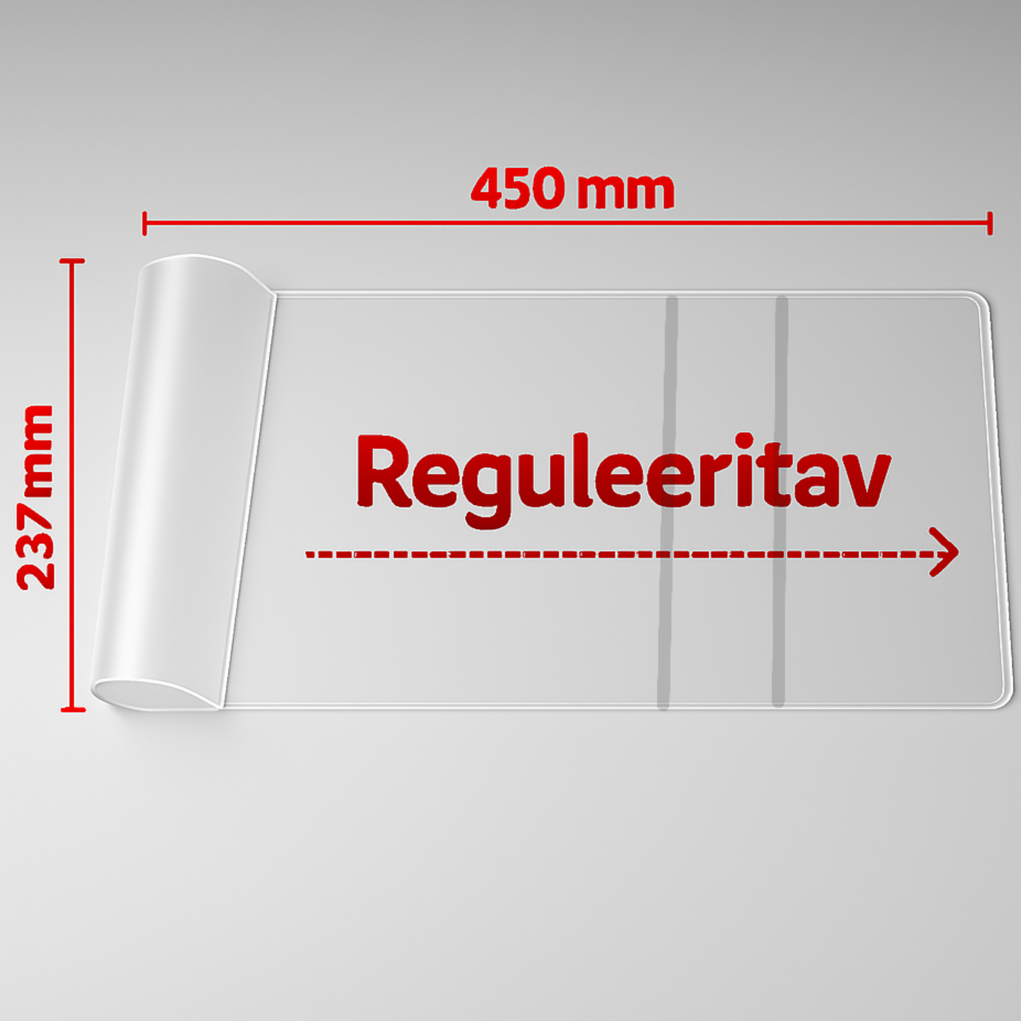 Kilekaaned 237 x 450 reguleeritavad