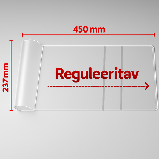 Kilekaaned 237 x 450 reguleeritavad