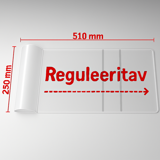 Kilekaaned 250 x 510 reguleeritavad