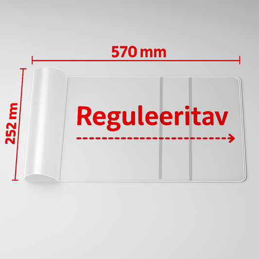 Kilekaaned 252 x 570 reguleeritavad