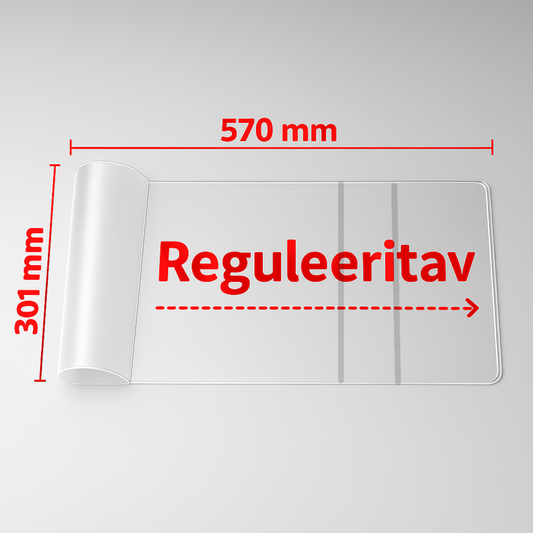 Kilekaaned 301 x 570 reguleeritavad