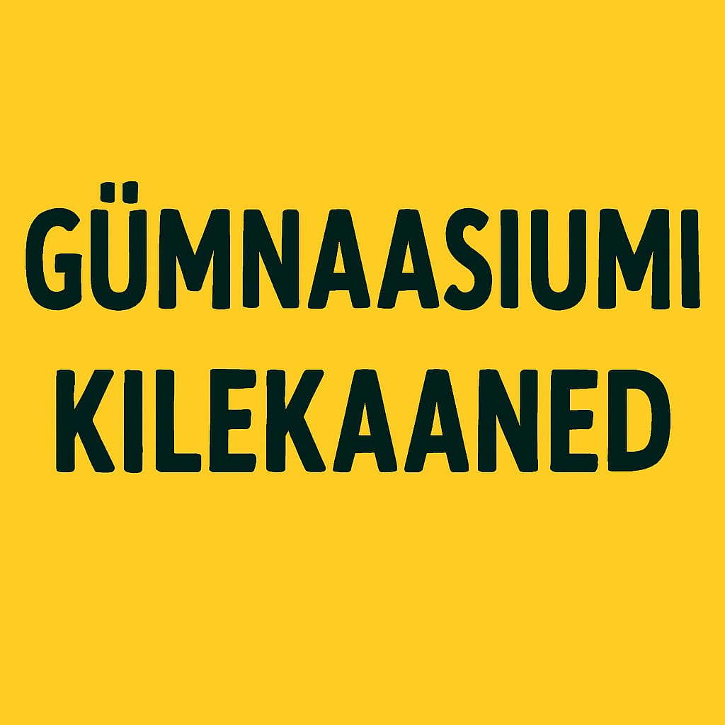 Kilekaaned Gümnaasiumi õpikutele ja töövihikutele