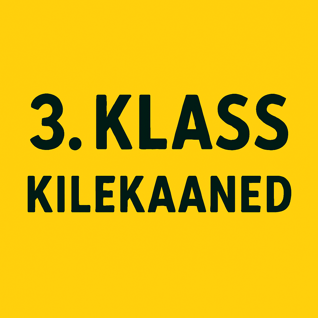 Kilekaaned 3. klassi õpikutele ja töövihikutele