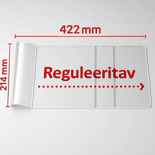 Päeviku kilekaaned 214 x 422 reguleeritavad